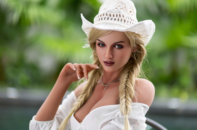 ECSTATOYS Vesper 5.5FT 78LB Lifelike Life Full Size Body Big Jelly Breasts Girlfriend Standing Sex Doll Full Body Pussy Ass Sex Toy TPE for Men and Orgasm Vagina 3in1 Torso Pocket Pussy